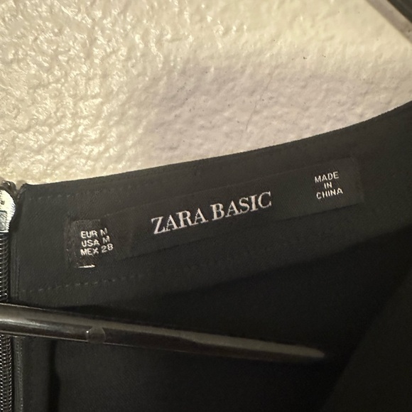 Zara Black Beaded Trim Jumpsuit - Picture 2 of 6